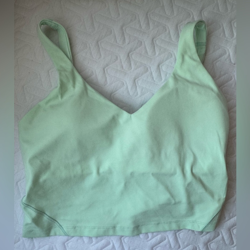 Lululemon align tank in sea foam green sz 8
